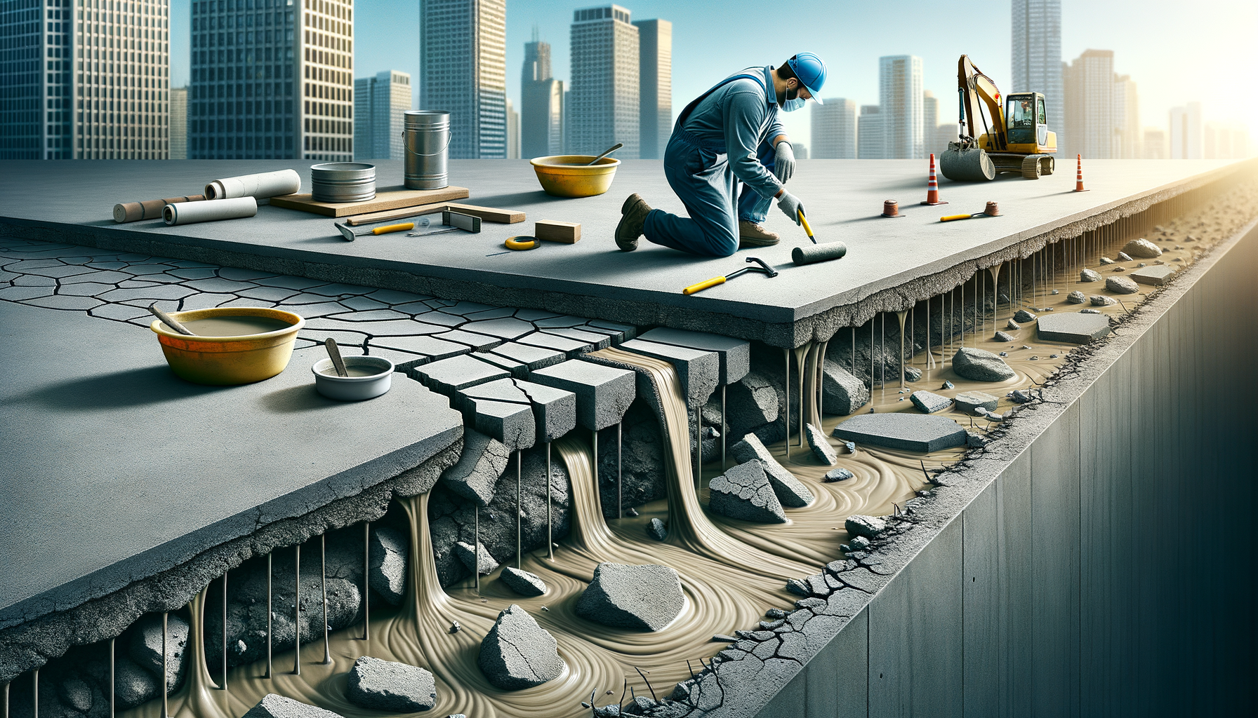 Mastering the Techniques of Concrete Crack Repair