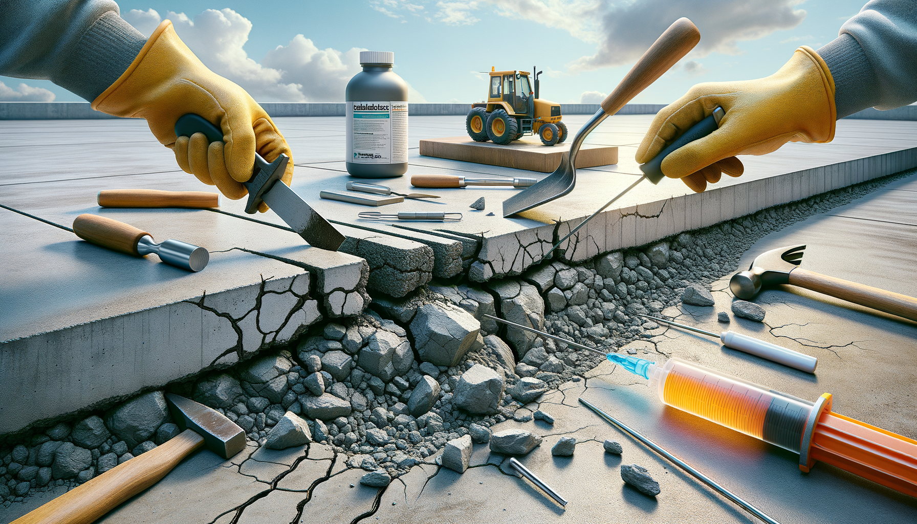 Mastering the Techniques of Concrete Crack Repair